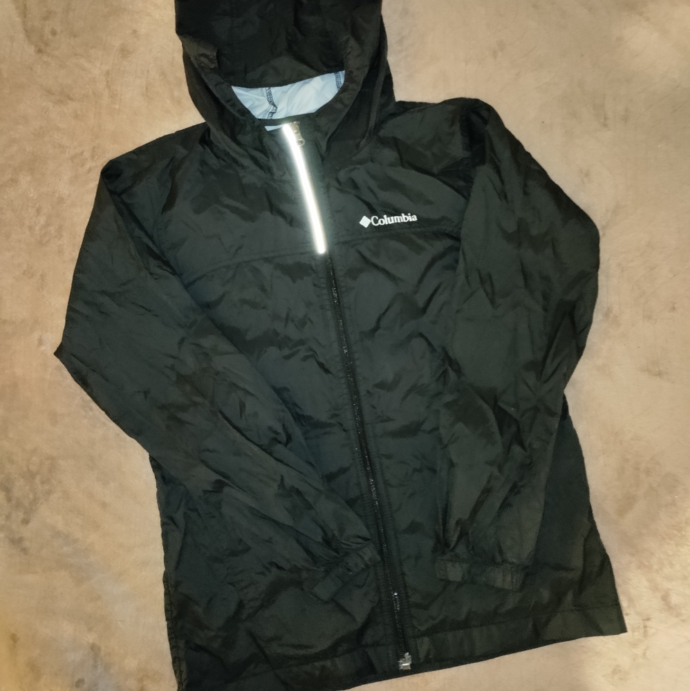 Columbia | Shell Windbreaker Jacket Black Size Kids Medium 10/12 Unisex